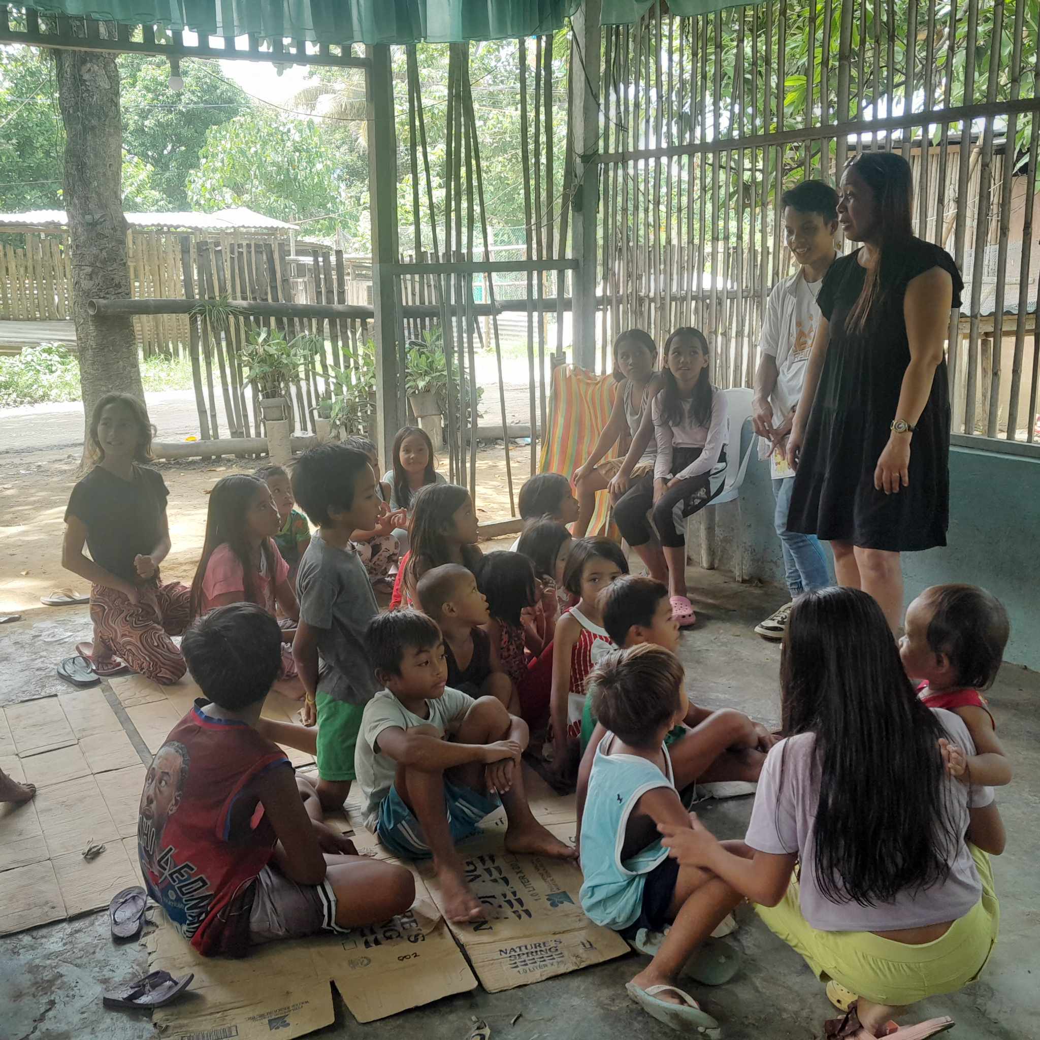 Kids gathering